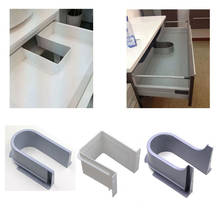 Пластиковый U-образный выдвижной ящик для раковины, кухонная мебель для ванной, встраиваемый U-образный дренажный втулка для раковины 2024 - купить недорого