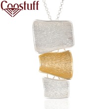 Gold Silver Color Pendant Woman statement necklaces&pendants Wholesale Jewelry Chain necklace women collares mujer colar choker 2024 - buy cheap