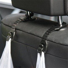 2 шт. пластиковый автомобильный Грузовик скрытый крюк для спинки держатель для сумки для покупок крючок для сиденья аксессуары для автомобиля зажимы для сумки для хранения 2024 - купить недорого
