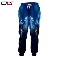 CJLM-Sudadera con estampado 3D de Halloween para hombre, pantalones de talla grande, ropa de calabaza y águila 5XL, para invierno 2024 - compra barato