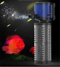 Sunsun 1 peça 220-240 v JQP-500F/1000f/1500f/2500f/aquário filtro embutido tanque de peixes três em uma bomba submersível de oxigênio 2024 - compre barato