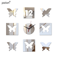 new acrylic mirror sticker wall clock clocks watch home decoration reloj de pared  horloge Quartz Living Room 2024 - buy cheap