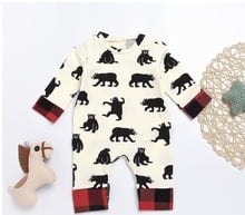 BEAR BUM Newborn Baby Romper 2020 baby Autumn Baby boys clothing Cotton Animal Overall baby girls jumpsuit 2024 - buy cheap
