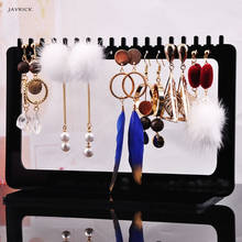 JAVRICK Jewelry Display Rack Acrylic Rectangle Earrings Organizer Holder Stand Storage NEW 2024 - buy cheap