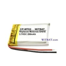 Battery for Motorola Moto VerveOnes+ SH010 Charger Dock Li Polymer Rechargeable Accumulator Replacement 3.7V 250mAh PGF582224H 2024 - buy cheap