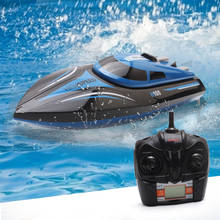 RC Boat H100 2.4GHz 4 Channel High Speed 30km/H Racing Remote Control Boat With LCD Screen For Children Toys Kids Birthday Gifts 2024 - buy cheap