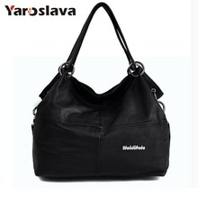 2021 Women Versatile Shoulder Bag Soft PU Leather bags Zipper messenger bag Splice grafting Vintage Handbag Crossbody Bags LL500 2024 - buy cheap