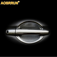 AOSRRUN ABS Chrome trim door handle cover bowl cover trim Car accessories For Mitsubishi ASX 2024 - buy cheap