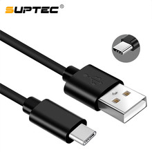Кабель USB Type-C SUPTEC 2,4 А для быстрой зарядки, шнур для передачи данных и передачи данных, зарядное устройство для телефона Samsung S9, S8, Note 9, 8, Xiaomi mi8, mi6, huawei 2024 - купить недорого