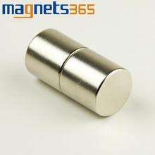OMO Magnetics 1 Super Strong Cylinder 20 mm x 20mm Magnets Round Disc Rare Earth Neodymium N35 2024 - buy cheap