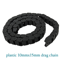 bridge type can't open plastic 10mmx15mm drag chain with end connectors engraving machine cable for CNC router # LK8 10x15 1pcs 2024 - buy cheap