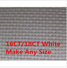 High Quality  Canvas Fabric Aida Cloth 16CT OR 18CT Cross Stitch  200X150cm Or Make Any Size Free Shipping 2024 - buy cheap