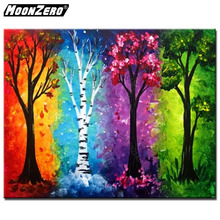 DIY diamond Painting Four season tree picture Full Square/Round Mosaic 5D Cross stitch Diamond embroidery Home decor WYZ190706 2024 - buy cheap