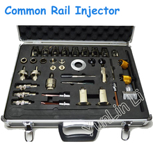 Herramienta de desmontaje de inyector Common Rail + caja de aluminio, juego completo de herramientas de reparación de inyector Common Rail, 38 Uds. 2024 - compra barato