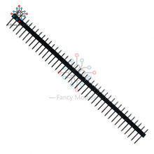 50Pcs 40Pin 2.54mm Single Row Pin Header Strip 2024 - buy cheap