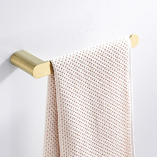 Soporte de papel higiénico dorado, estantería de tejido impermeable, conjunto de accesorios de acero inoxidable, soporte de rollo cepillado, montado en la pared 2024 - compra barato