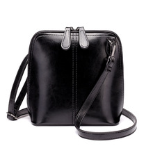 Fashion Women's handbag Genuine Leather Shoulder Bags Black Women Shell Messenger Bag Designer Small Crossbody Bags tasjes dames 2024 - buy cheap