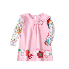 novatx F2275 Children Girl t shirt Baby Girl Clothing Fashion T Shirt for Girls Spring Autumn Long Sleeve Casual T Shirt 2024 - buy cheap