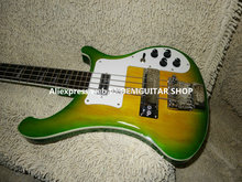 New Arrival Green Burst Electric Bass 4 strings bass High Quality Wholesale Guitars 2024 - buy cheap