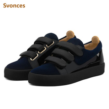 Tênis casuais unissex, tênis preto para homens, gancho e designer, novo, confortável, plataforma baixa, sapato feminino, tamanho europeu, 38-45 2024 - compre barato