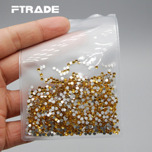 SS3-SS30 Topaz Color 3D Flat Back Non Hotfix Glue On DIY Nail Art Glass Rhinestones For Nail Decorative Ornament Accessories 2024 - buy cheap