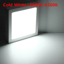 Square 9W 15W 25W LED Surface Panel Wall Ceiling Down Lights Mount Bulb Lamp 2024 - buy cheap