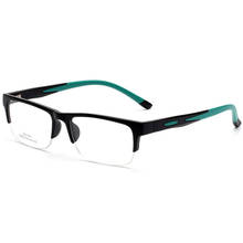 Men Women Eyeglasses Frames Prescription Eyewear TR90 Spectacle Frame Silicone Optical Brand Eye Glasses Frame Half Rimless 2024 - buy cheap