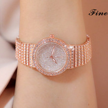 Women's Bracelet Watches Fashion Girls Dress Diamond Saats Ladies Analog Quartz Rose Gold Clock zegarek damski 2019 luxury wach 2024 - buy cheap