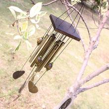 Love Heart 8 Tubes Bells Outdoor Living Yard Garden Windchime Home Decor Wind Chimes Hanging Decorations Craft E5M1 2024 - buy cheap