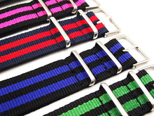1PCS High quality 22MM Nylon Watch band NATO waterproof watch strap fashion wach band - 26 color available 2024 - buy cheap