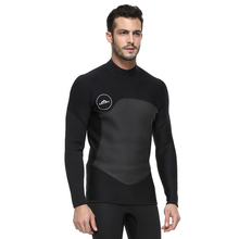 Roupa de mergulho feminina 3mm, jaqueta de neoprene, manga comprida, zíper sobre o lado, estrutura de mergulho 2024 - compre barato