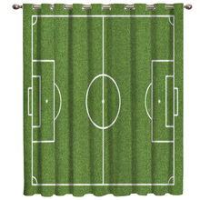 Soccer Curtains Balls Football Design 3D Window Curtains for Living Room Bedroom Kitchen Cortinas Para Sala De Estar Polyester 2024 - buy cheap