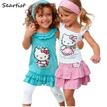 Seartist Baby Girls Suits Children 3Pcs Sets Headband+Dress+Pants Girl's Clothing Set Dresses Baby Girl Clothing 2020 30 2024 - buy cheap