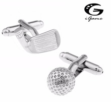 Golf Club   For Men Quality Copper Material   Cuff Links 2024 - buy cheap