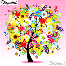 Dispaint Full Square/Round Drill 5D DIY Diamond Painting "Tree scenery" Embroidery Cross Stitch 3D Home Decor Gift A10222 2024 - buy cheap