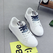 Woman casual shoes 2018 PU leather superstar spring sneakers platform white shoes for women tenis feminino 2024 - buy cheap
