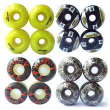 4pcs Pro Skateboard Wheels 52mm 101A Double Rocker Skate Wheels  PU downspeed sliding Wheels 2024 - buy cheap