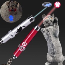 1pcs Criativo Engraçado Animal de Estimação Brinquedo Do Gato Para Gato Ponteiro Laser DIODO EMISSOR de LUZ Laser Caneta Interativa Animação Brinquedo Gatos Com Brilhante sombra do rato 2024 - compre barato