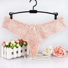 Sexy Women Ladies Lace V-string Briefs Panties Thongs G-string Lingerie Underwear Low-Rise sexy lace G-string 2024 - buy cheap