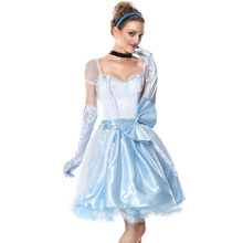 Papel Que Joga o Jogo do Conto de fadas Cinderela Festa Sexy Traje Adulto Branca De Neve Princesa do Vestido Extravagante Trajes de Halloween Para As Mulheres 2024 - compre barato