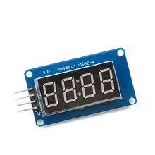 Módulo De Pantalla LED TM1637 para Arduino, 7 segmentos, 4 Bits, 0,36 pulgadas, reloj, tubo Digital, cuatro controladores de serie, paquete de placa 2024 - compra barato