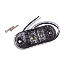 Luz lateral blanca para coche, camión, remolque, caravana, 10-32V, 1 ud. 2024 - compra barato