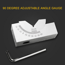 Precision Gauge Micro Milling Setup Adjustable Angle V Blocks 0~60 Degree with Wrench Measuring Tools for Carpenter AP25 2024 - buy cheap