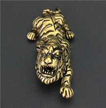 Colgante de león dorado de alta calidad para hombres, colgante de Tigre, Trono de Hierro, pulido de acero inoxidable, 316L 2024 - compra barato