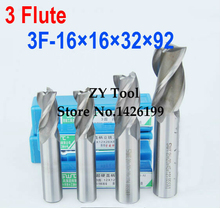 5 pcs/set 16MM 3 Flute HSS & Aluminium End Mill Cutter CNC Bit Milling Machinery tools Cutting tools.Lathe Tool 2024 - buy cheap