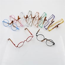 Óculos de sol coloridos para bonecas bjd blythe, óculos redondos em formato redondo, acessórios adequados para bonecas como para bonecas de meninas 2024 - compre barato