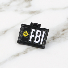 FBI Pins Special Agent Brooches Flip Cover Metal Badges Denim Jackets Bags Hats Backpack Accessories Movie jewelry 2024 - buy cheap