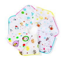 Y305 Baby products Double printed cotton gauze small squares towel  Baby gauze cloth baby Wash a face towel 30*30 cm 2024 - buy cheap