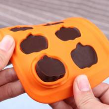 10 Grids Halloween Witch Bone Ghost Bat Silicone Mold Fondant Pumpkin Shape Cake Mould Soap Molds Cake Tools 2024 - buy cheap