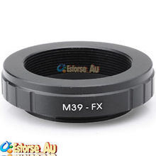 M39 lente de montagem para fuji filme fx, anel adaptador de câmera fuji fx com empunhadura 2024 - compre barato